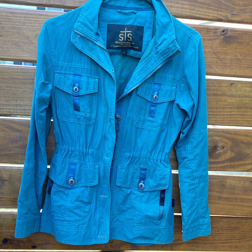 Teal STS  Ranchwear cargo jacket
